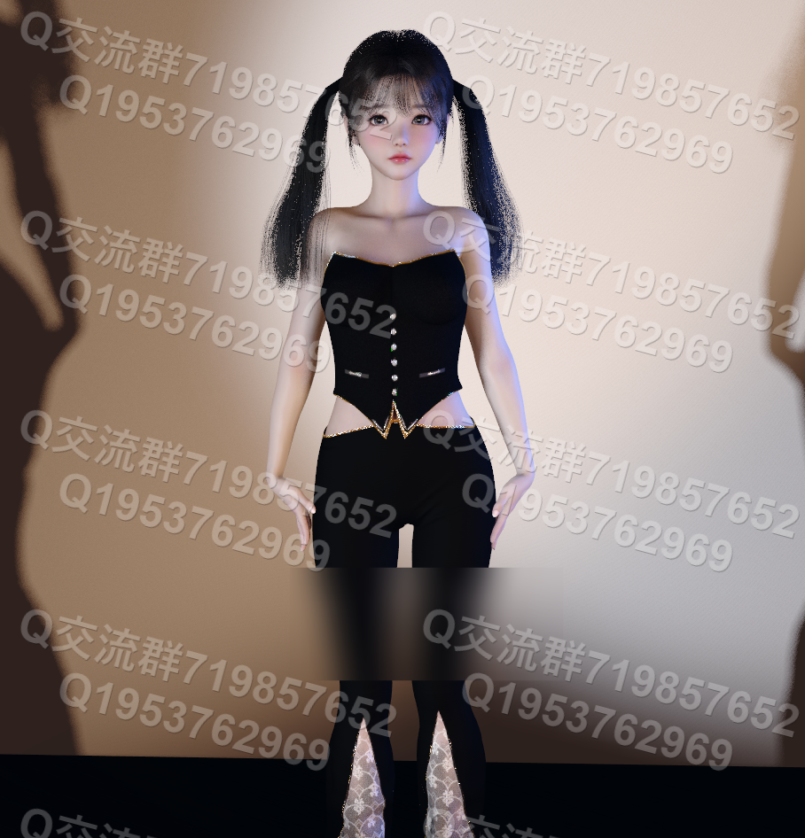 图片[2]-starlu.Elegant_Lace_Fishnet_Temptation.1-哈基米