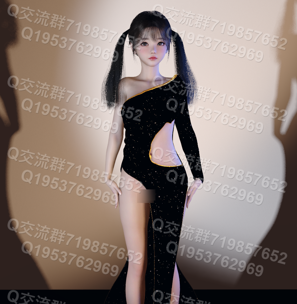 starlu.Elegant_starry_long_dress.1-哈基米